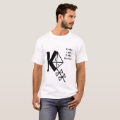 C- en K-regel T-shirt (Voorkant volledig)