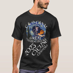 C en O Canal Towpath Great Allegheny Passage T-shirt