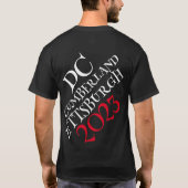 C en O Canal Towpath Great Allegheny Passage T-shirt (Achterkant)