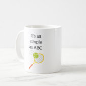 C’est aussi simple que ABC Coffee Mug (Devant gauche)