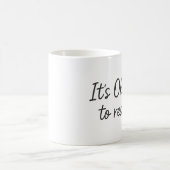 C’est bon de se reposer - Coffee Break Mug (Centre)