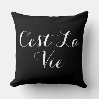C’est La Vie Kussen