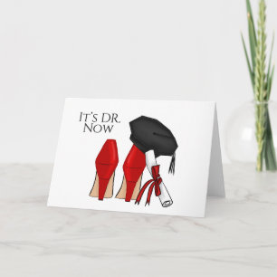 C’est le Docteur maintenant - Carte de Graduation