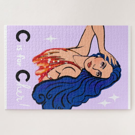 C est pour Cher ! Jigsaw Puzzle (Horizontal)