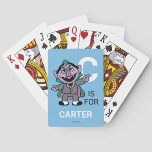 C est pour Count von Count   Jeux de cartes