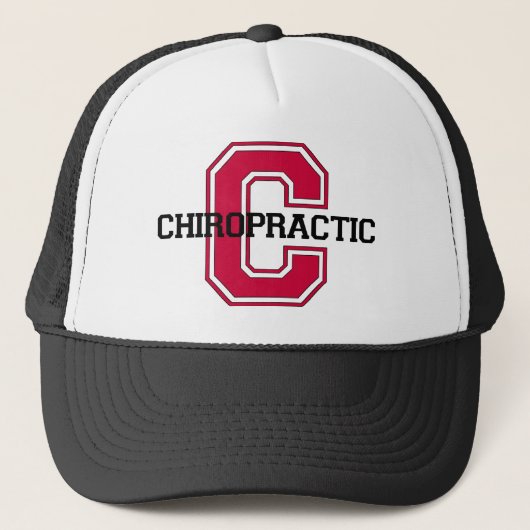 C est pour le casquette de chiropractie (Devant)