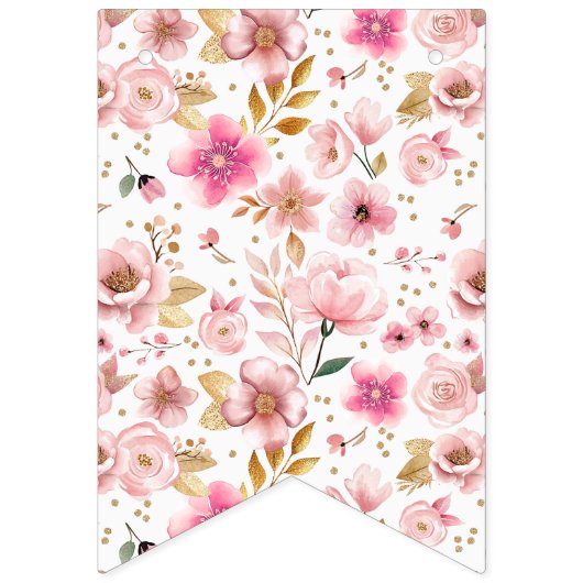 C’est une bannière de Baby shower pour fille - Ros (Deuxième drapeau)