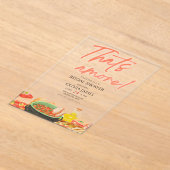 C’est une invitation à la douche de nage acrylique (Poser)