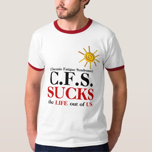 C.F.S. SUCKS T-shirt (Voorkant)