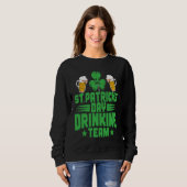 C  Irish St Patrick's Day Drinking Team Trui (Voorkant volledig)