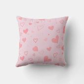 C is for Cow – Personalized Baby Pillow with Heart Kussen (Achterkant)