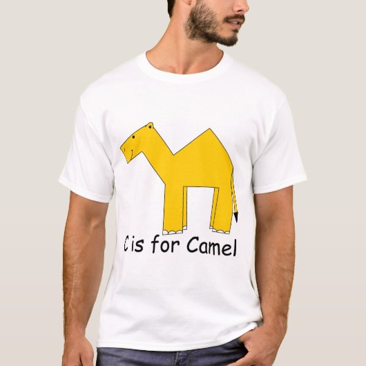 C is voor Camel T-shirt (Voorkant)
