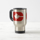 "C" is voor Canada Reisbeker (Voorkant links)