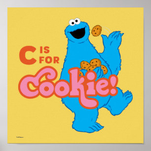 C is voor Cookie Poster