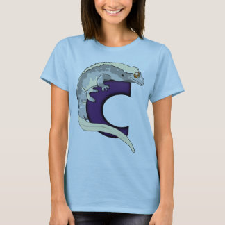 C is voor het Shirt Crested Gecko