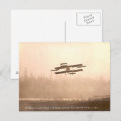 C.K. Hamilton's vlucht Briefkaart (Voorkant / Achterkant)