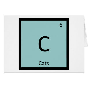 C - Katten Chemie Periodiek Systeem Katachtig Elem