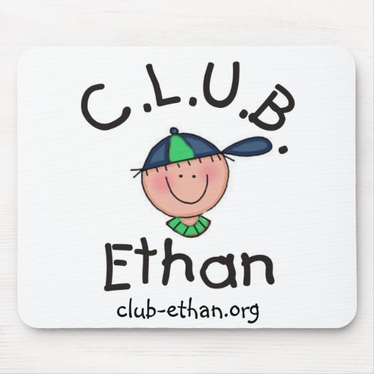 C.L.U.B. Tapis de souris d'Ethan (Devant)