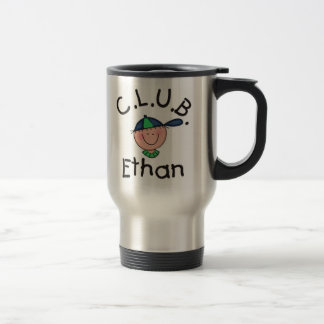 C.L.U.B. Tasse de voyage d'acier inoxydable