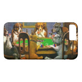 C.M. Coolidge Dogs-speelpoker Case-Mate iPhone Case (Achterkant (Horizontaal))