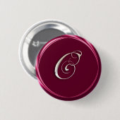 C-monogram Ronde Button 5,7 Cm (Voorkant /achterkant)