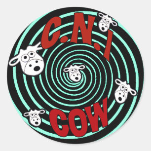 C.N.i. Cow. 2011 Logo sticker
