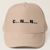 C N N Het onzin en nonsens netwerk Trucker Pet (Voorkant)