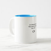C# .NET de Mok van de Koffie van de softwareprogra (Voorkant links)