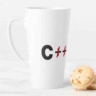 C, niet C++ Latte Mok