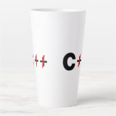 C, niet C++ Latte Mok (Voorkant)