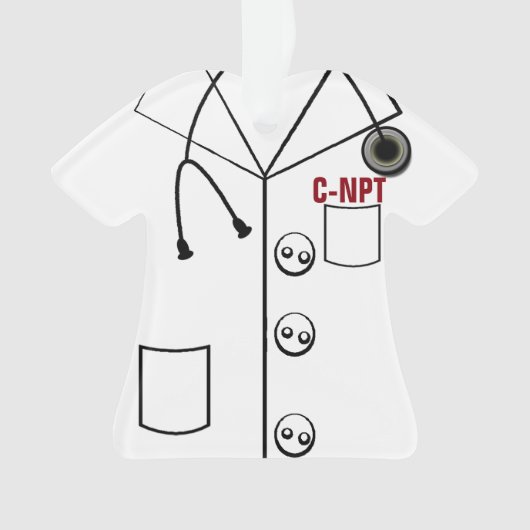 C-NPT LAB COAT ORNAMENT CHRISTMAS () (voorkant)