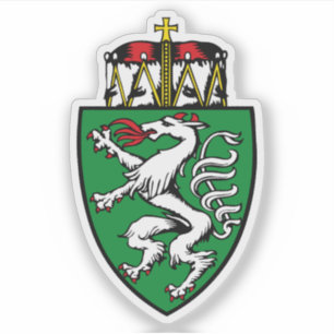 C.O.A. van de deelstaat Stiermarken (Steiermark),  Sticker