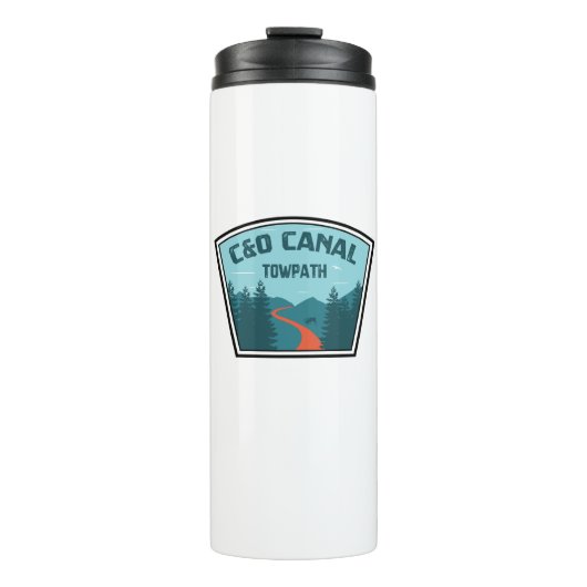 C&O Canal Towpath Thermosbeker (Voorkant)