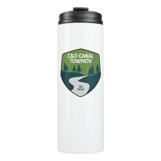 C&O Canal Towpath Thermosbeker (Voorkant)