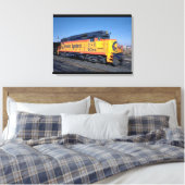 C&O EMD GP-30 #3044_Trains Canvas Afdruk (Insitu (Slaapkamer))