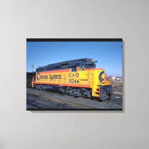 C&O EMD GP-30 #3044_Trains Canvas Afdruk