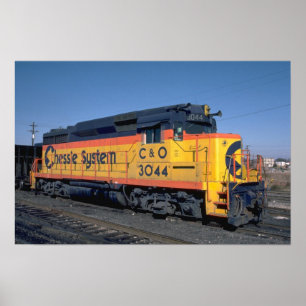 C&O EMD GP-30 POSTER
