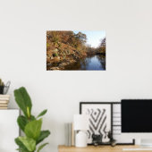 C & O-kanaal - Grote Herfsten, MD Poster (Thuiskantoor)