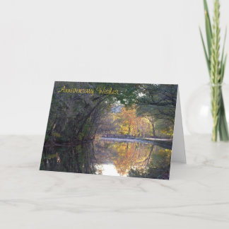 C&O Kanaal scène voor huwelijksverjaardag Kaart