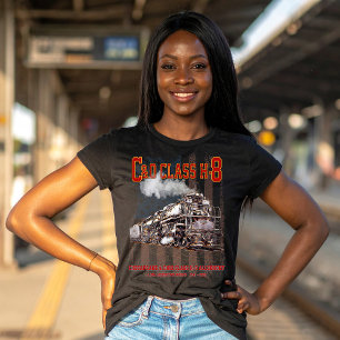 C&O Klasse H-8 Allegheny Locomotief - Amerikaanse T-shirt