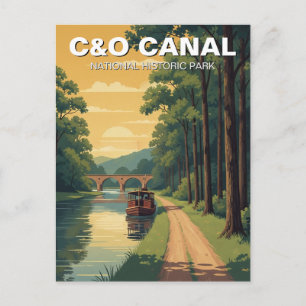 C&O National Historical Park Reis Briefkaart
