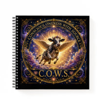 C.O.W.S. Vierkant Notebook