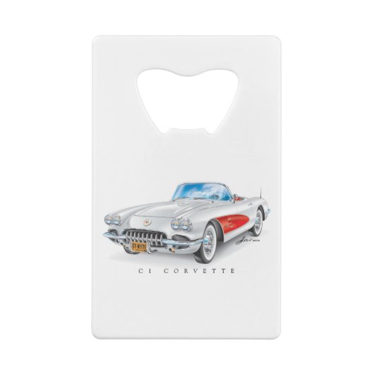 C-ONE AUTO KUNST KREDIETKAART FLESSENOPENER (Achterkant)