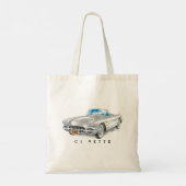 C-ONE AUTO KUNST TOTE BAG (Achterkant)
