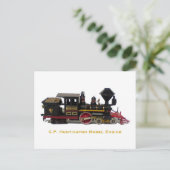 C.P. Carte postale du moteur de modèle Huntington (Debout devant)