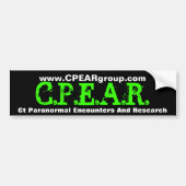 C.P.E.A.R. Bumpersticker (Voorkant)