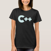 C++ Programmer Computer Developers T-shirt (Voorkant)