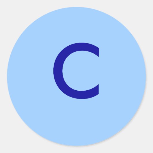 C RONDE STICKER (Voorkant)