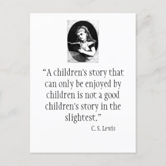 C.S. Briefkaart Lewis Quote