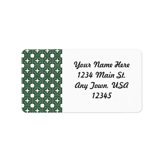 C&S groen Etiket (Voorkant)